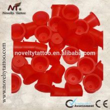 N201015B-R Nuevas tazas de tinta de tatuaje de plástico rojo / tapas de tinta